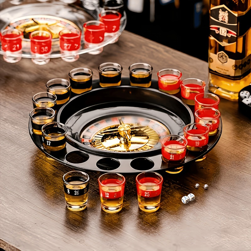 Party Games Juegos De Mesa - 16 Cups Rotating Drinking Game For