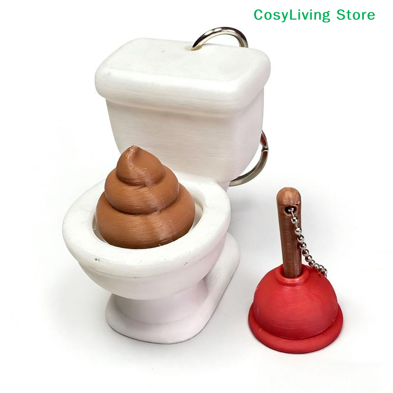 Party Games Ideas - [CL]1/2Pcs Calming Keychain Keys Finger Button