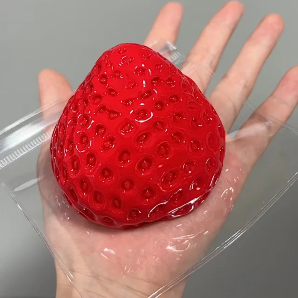 Party Games Ideas - Strawberry Taba Squishy Fidget Squishies Toy