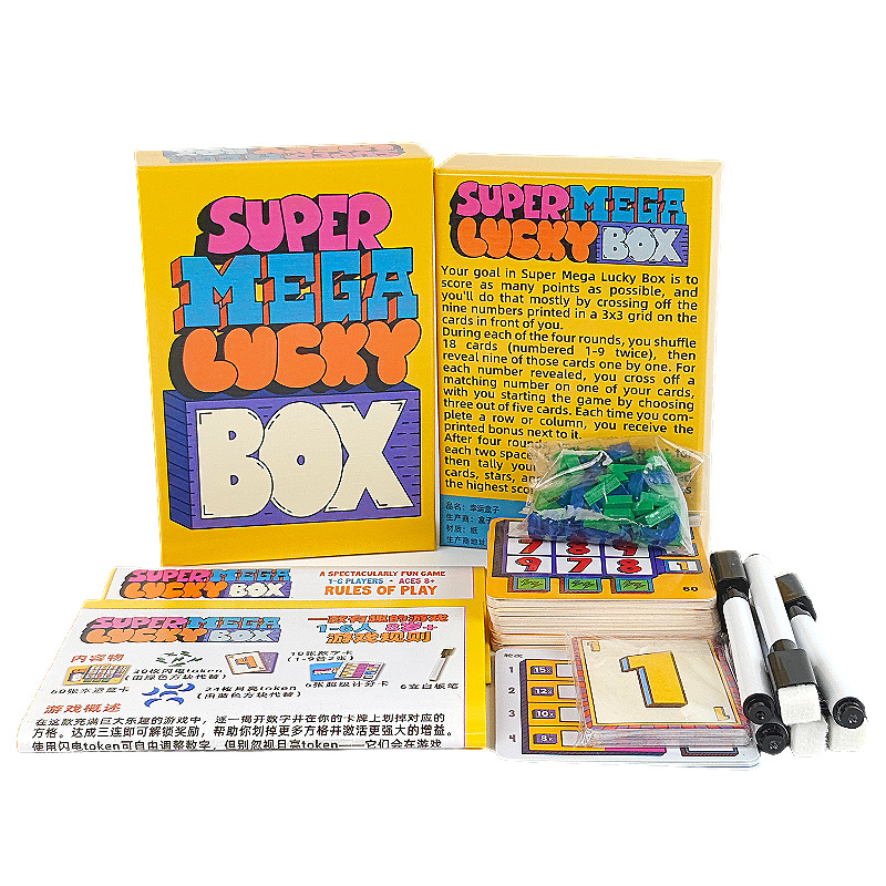 Super Mega Lucky Box Board Gam – обзор и цена Party Family Games