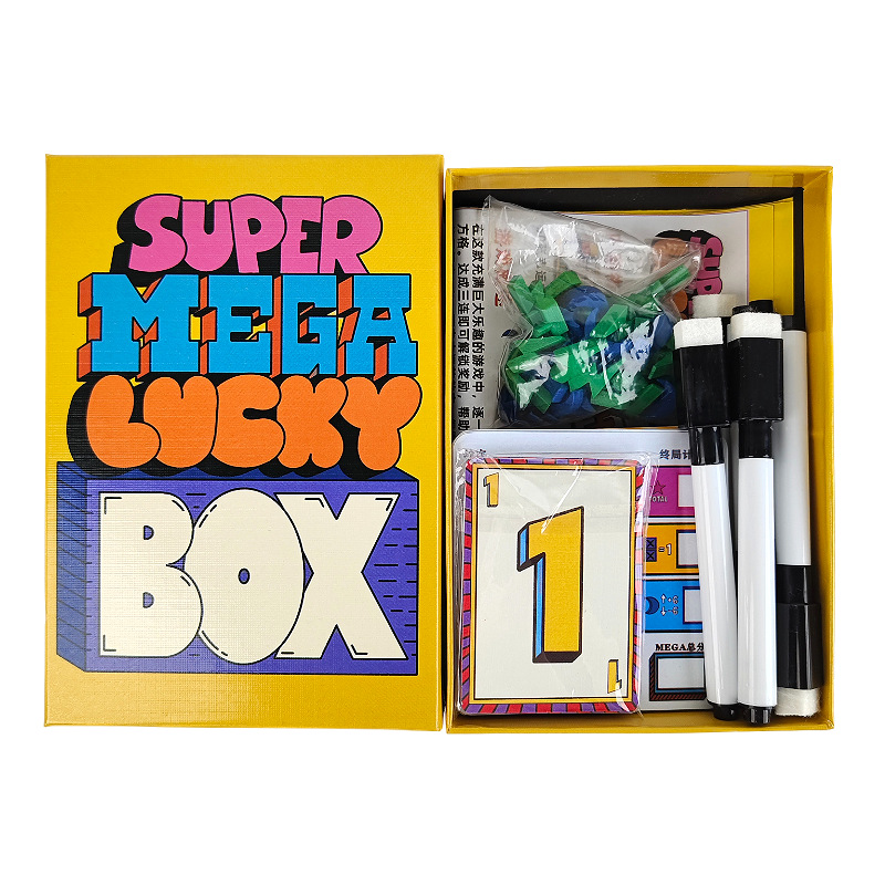 Super Mega Lucky Box Board Gam – обзор и цена Party Family Games