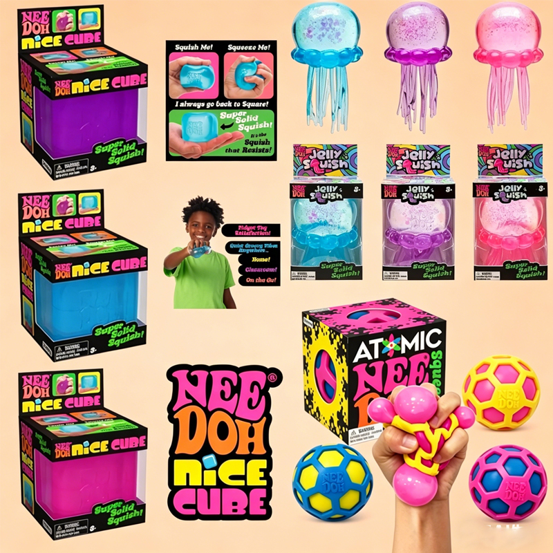 New NeeDoh Squishy Schylling// – обзор и цена Party Games Ideas