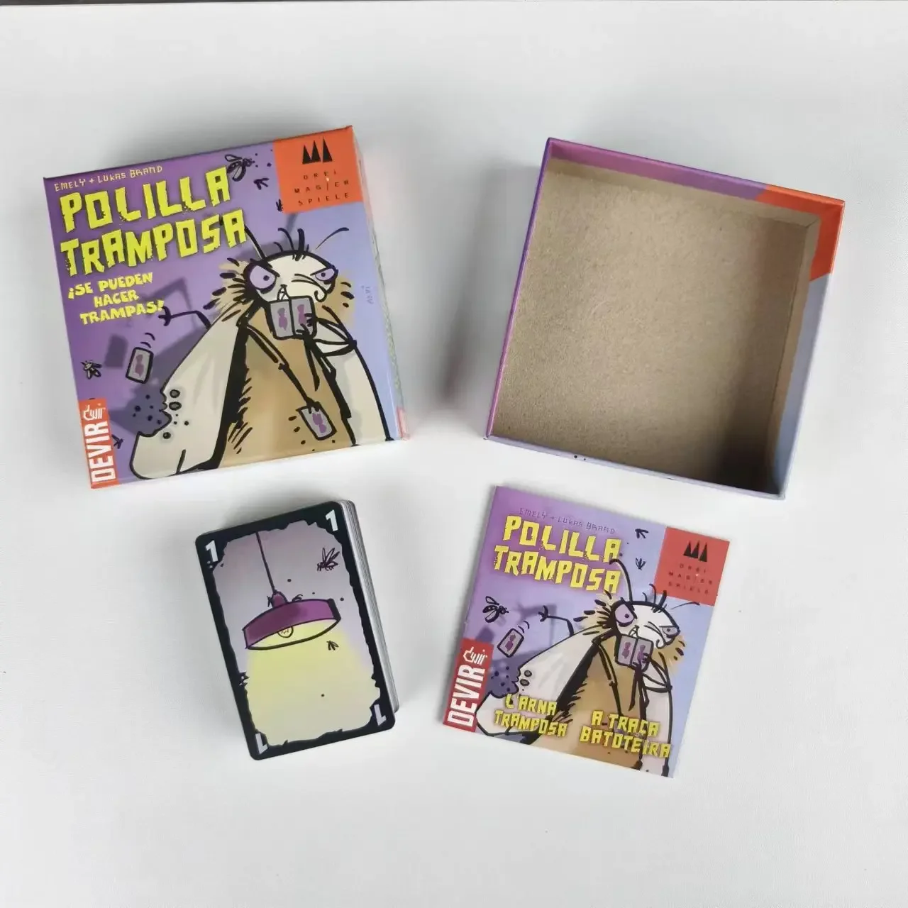 Cheating Moth Spanish Card Gam – обзор и цена Party Games Juegos De Mesa