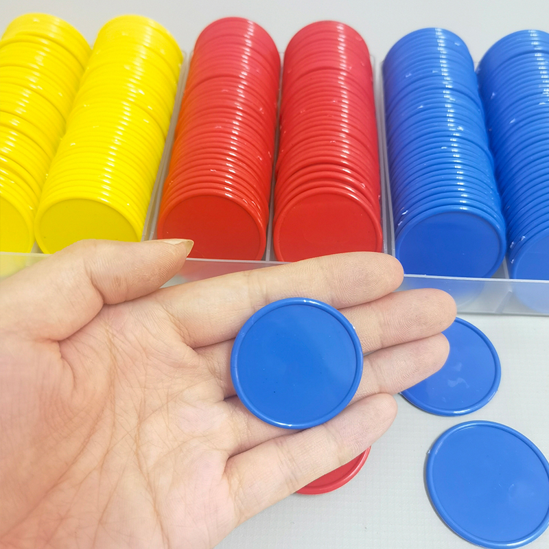 40PCS 37MM Plastic Poker Chips – обзор и цена Party Games Juegos De Mesa