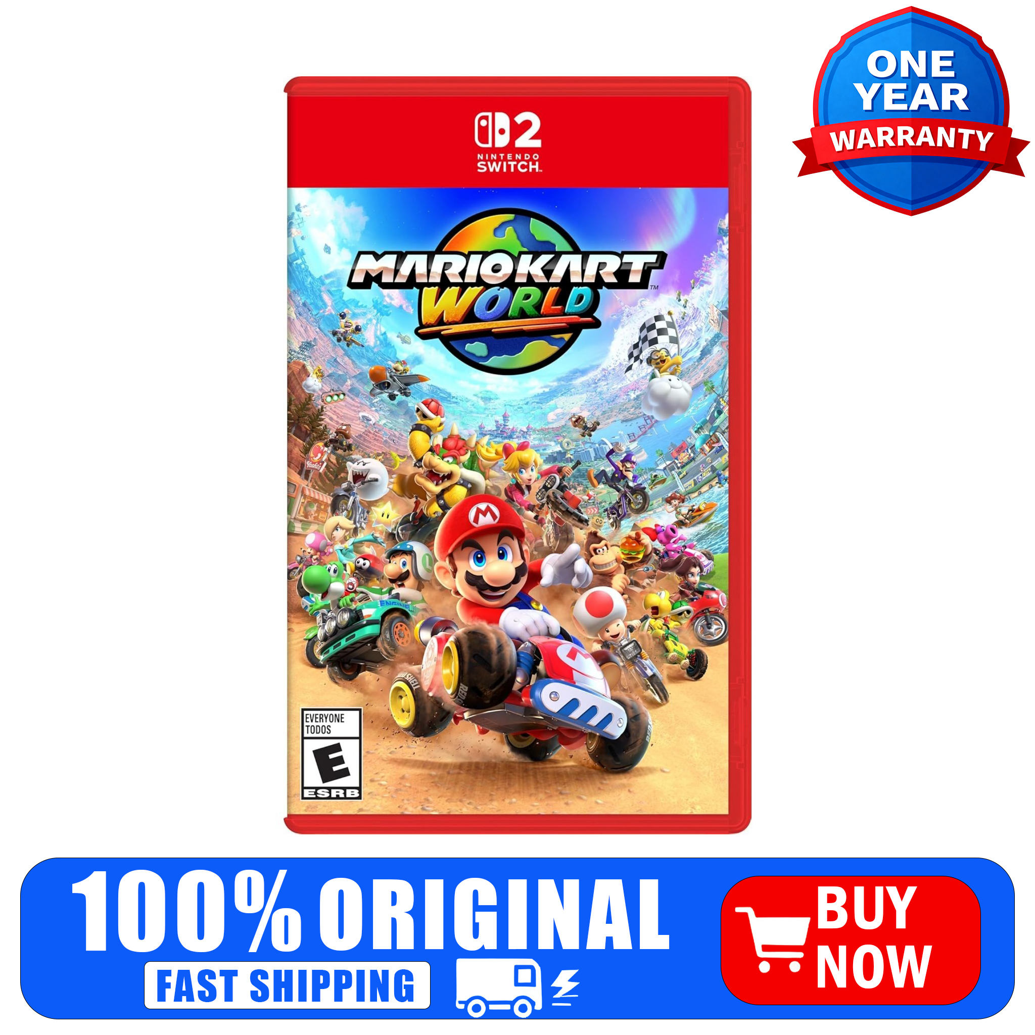 Mario Kart World Physical Vide – обзор и цена Party Games Physical