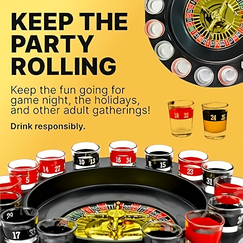 16 Cups Rotating Drinking Game – обзор и цена Party Games Juegos De Mesa