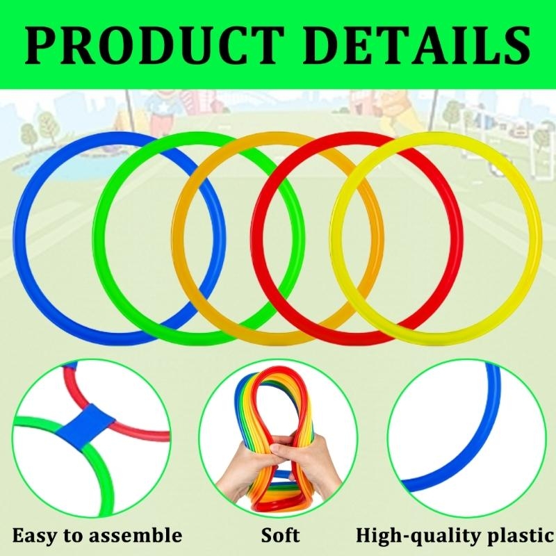  Jumping Hoop Set Outdoor Phys – обзор и цена Party Games Physical