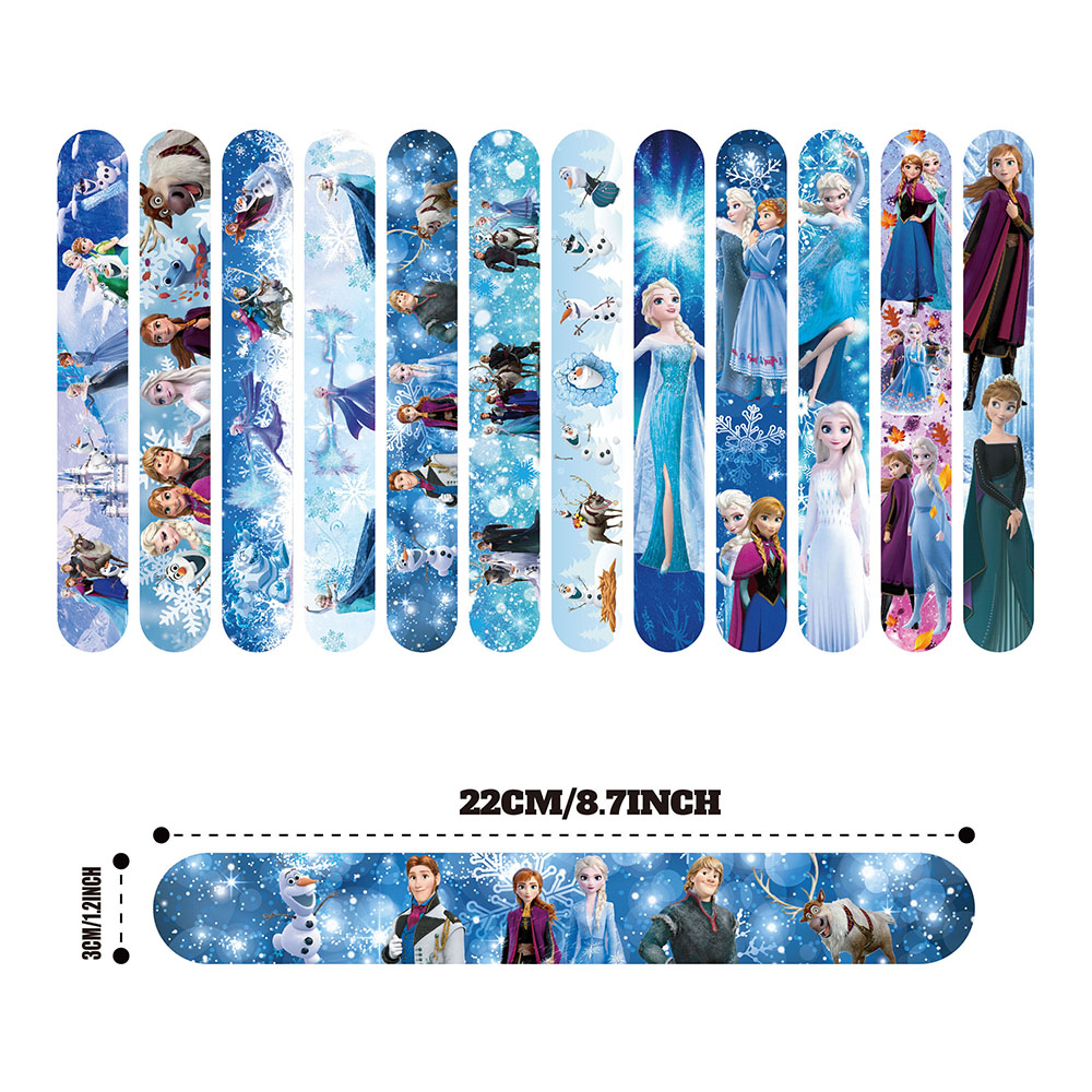 12Pcs Frozen Slap Bracelets Pa – обзор и цена Party Games Baby Shower