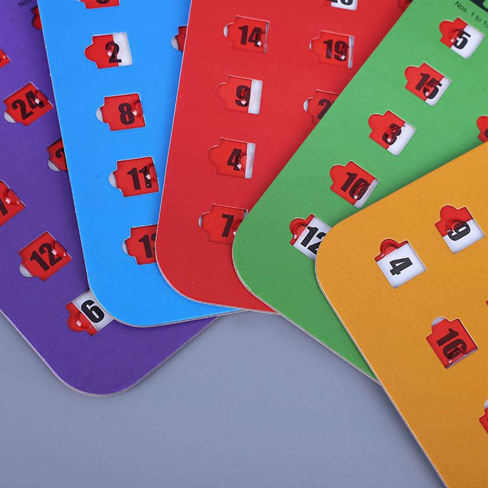 5 Pieces Bingo Game Cards Larg – обзор и цена Party Games For Adults Large Group