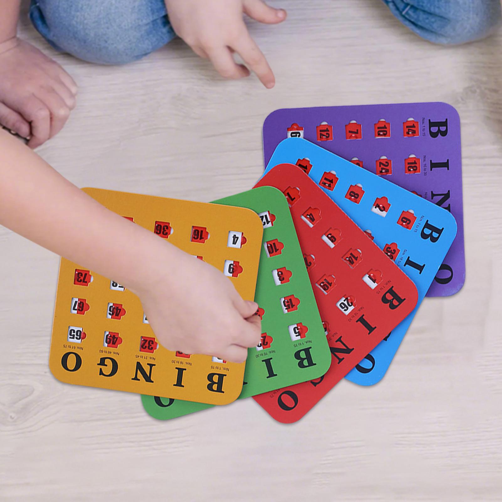 5 Pieces Bingo Game Cards Larg – обзор и цена Party Games For Adults Large Group