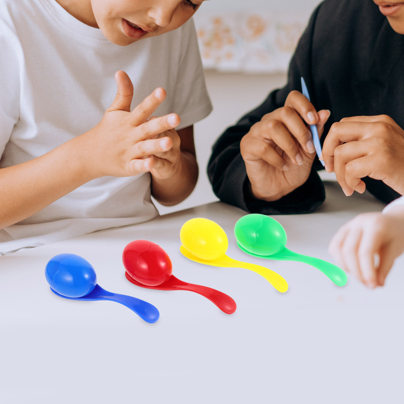 4Pcs Egg Spoon Race Balance Ga – обзор и цена Party Games Physical