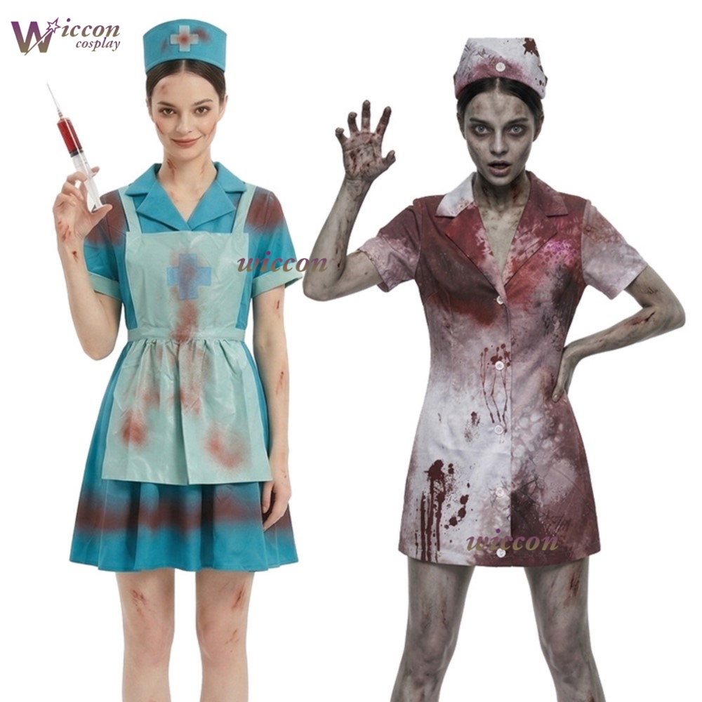 YNot Cos Zombie Nurse Costume  – обзор и цена Zombie Party Games