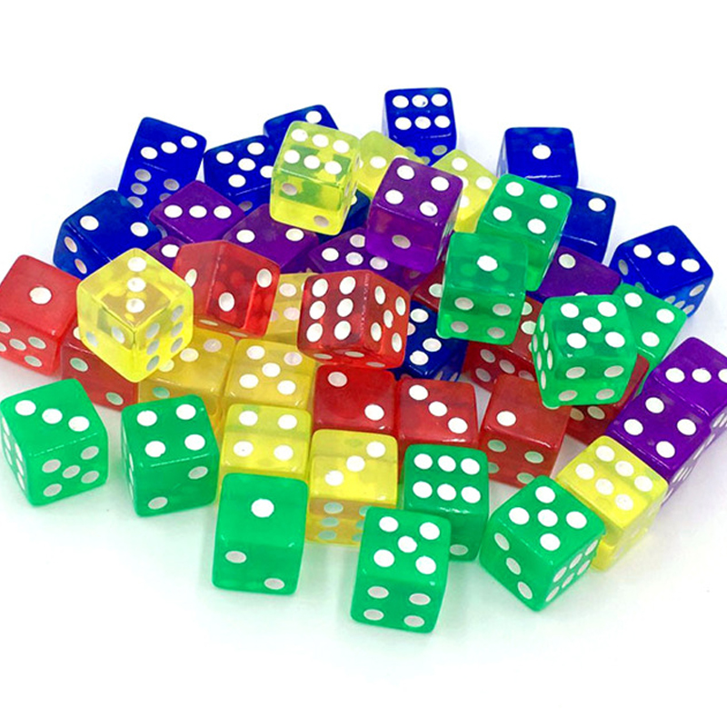 12PCS 16MM Transparent Dice Fo – обзор и цена Party Games Juegos De Mesa