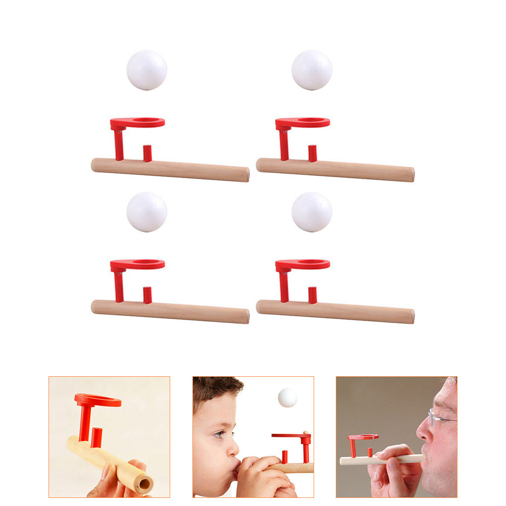 4Sets Wooden Floating Ball Blo – обзор и цена Party Family Games