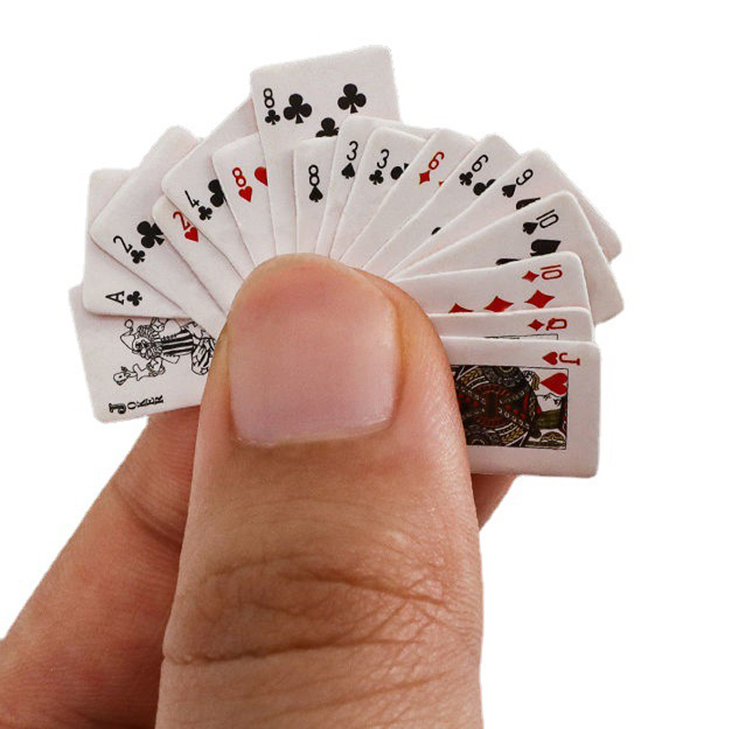 Mini Poker Playing Cards Cute  – обзор и цена Party Games Juegos De Mesa