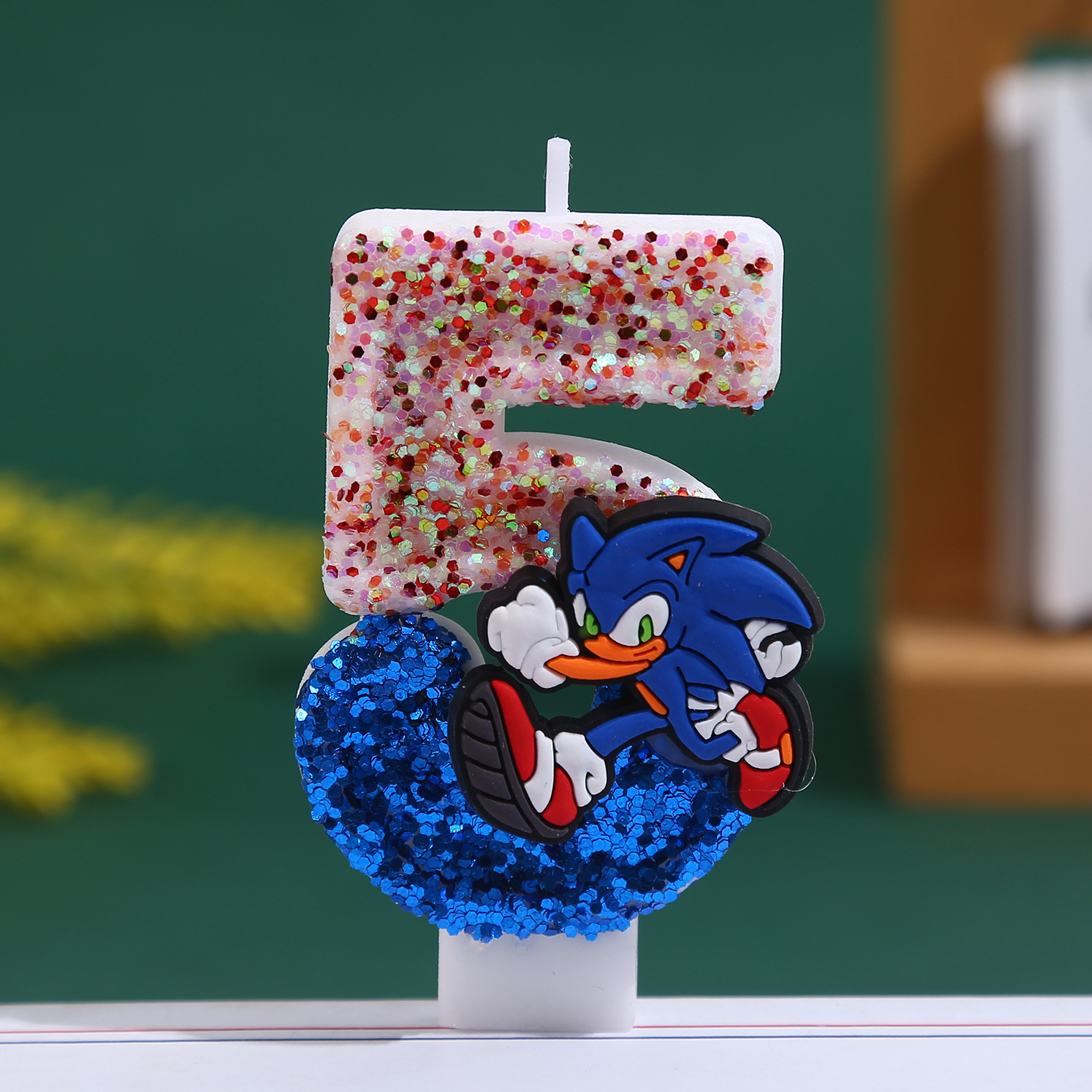 Blue Sonices Candle 0-9 Number – обзор и цена Party Games Baby Shower