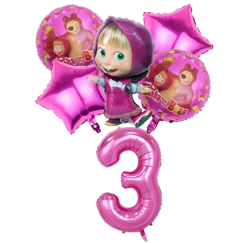 Mashas Bears Birthday Number B – обзор и цена Party Games Baby Shower