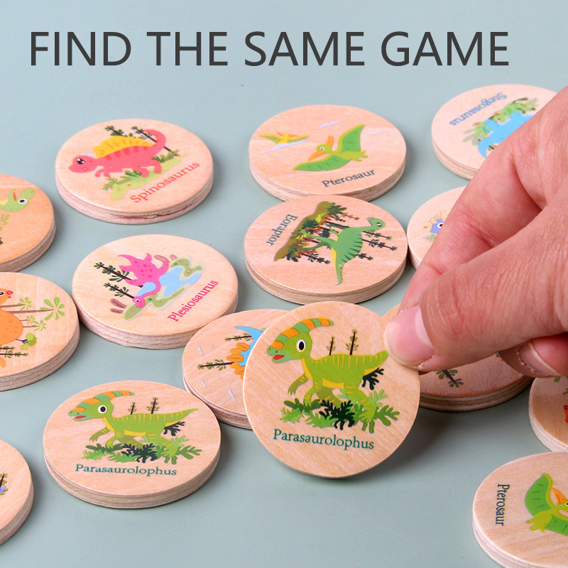 Memory Game Dinosaur Matching  – обзор и цена Party Games Summer
