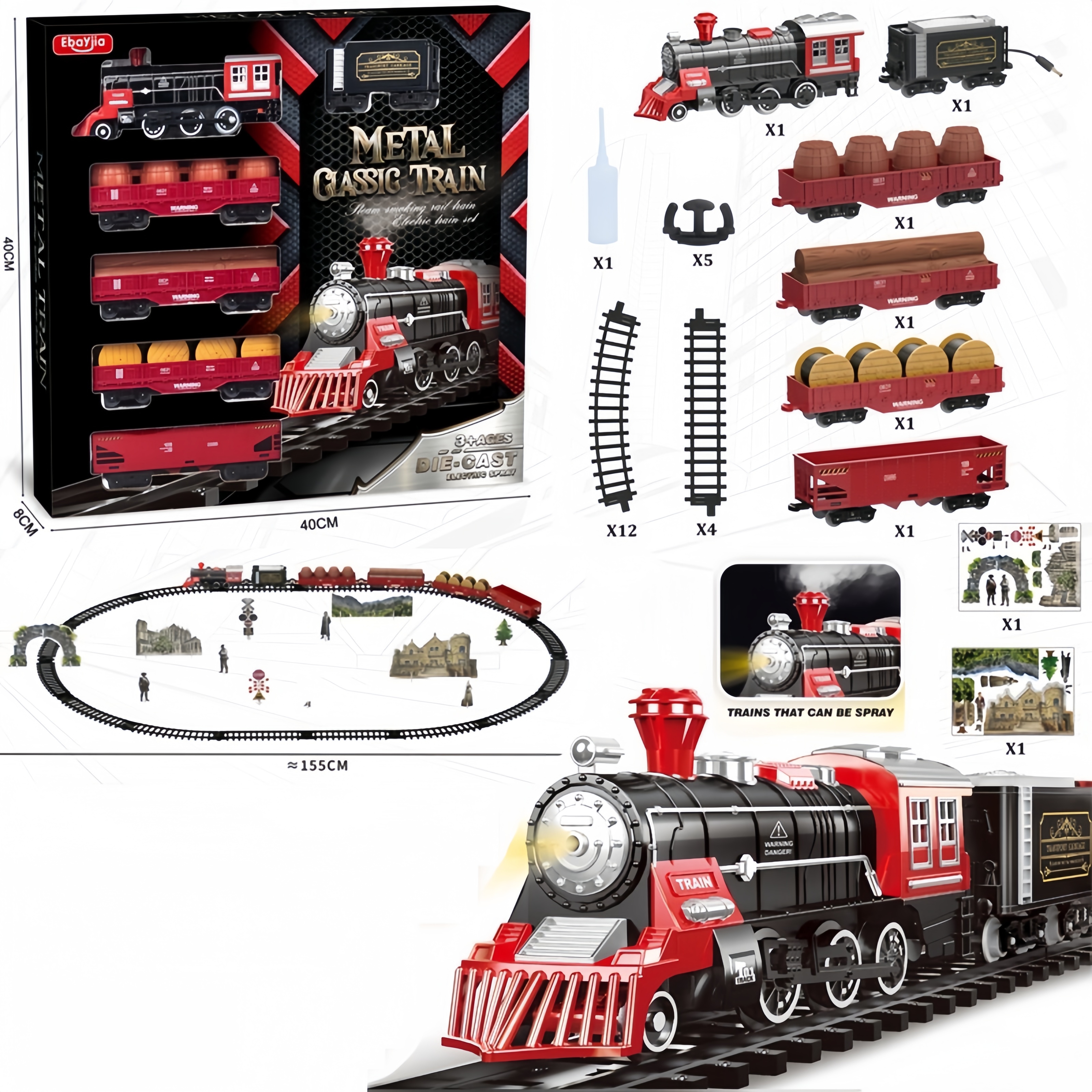 Kids Electric Steam Alloy Trai – обзор и цена Party Games In Steam