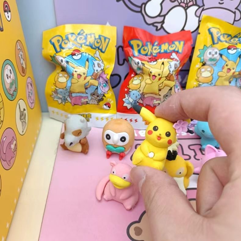 Pokemon Blind Bag Eraser Surpr – обзор и цена Party Games Cards