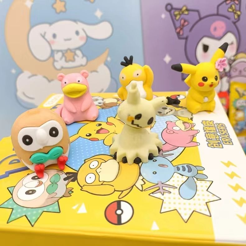 Pokemon Blind Bag Eraser Surpr – обзор и цена Party Games Cards