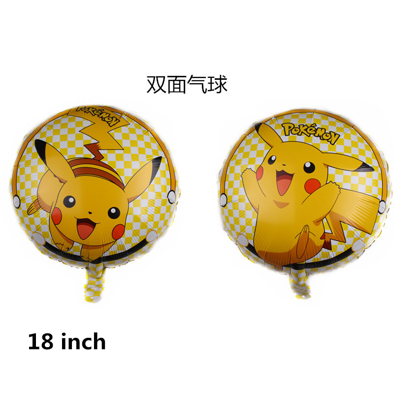 5pcs Pokemoned Cute Aluminum F – обзор и цена Party Games Baby Shower