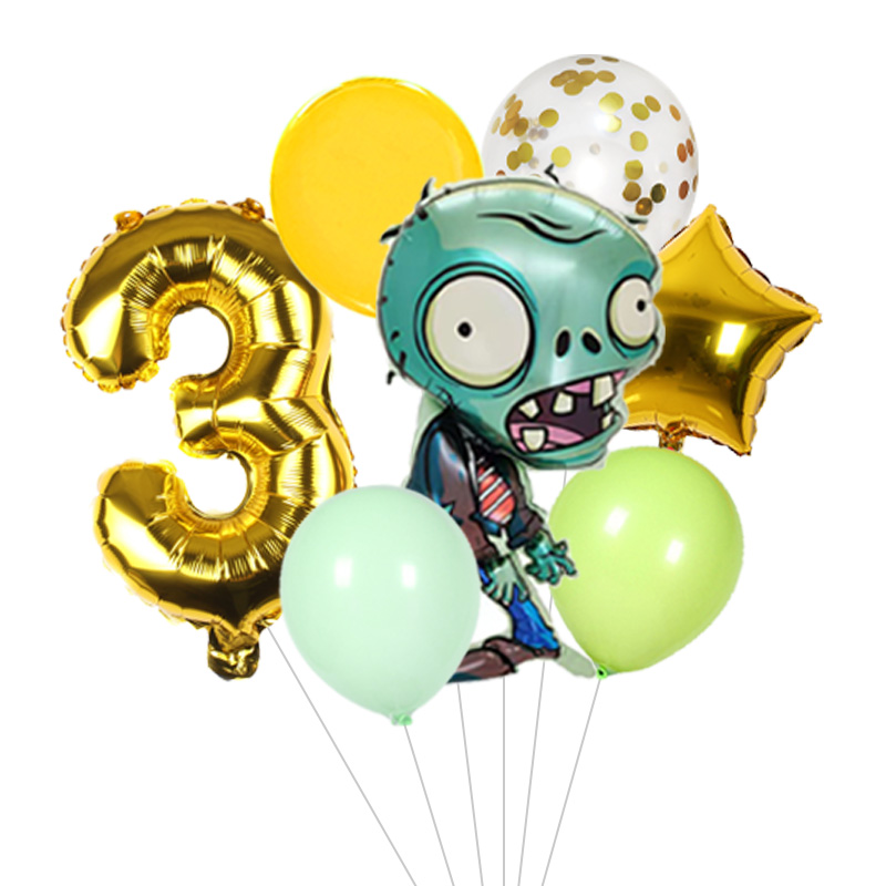 Plants vs Zombies Foil & Latex – обзор и цена Zombie Party Games
