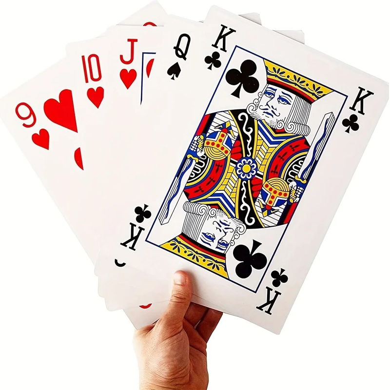 Oversized Playing Cards Jumbo  – обзор и цена Party Games Juegos De Mesa