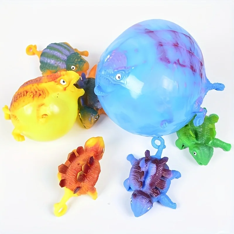 1PC Inflatable Dinosaur Bouncy – обзор и цена Party Games Animals