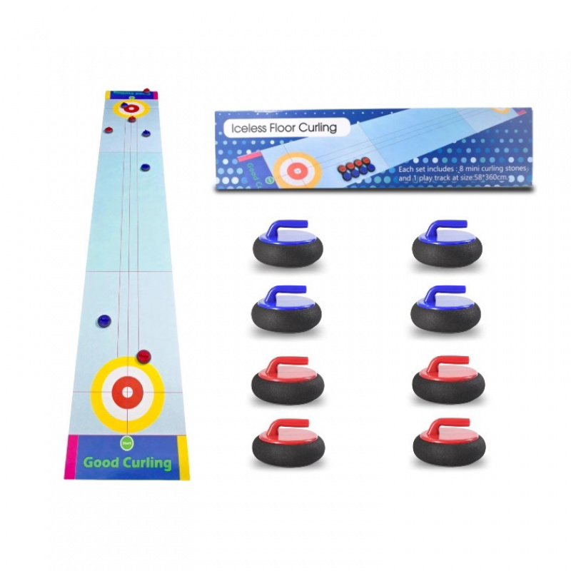 Curling Game Set Indoor Deskto – обзор и цена Party Family Games