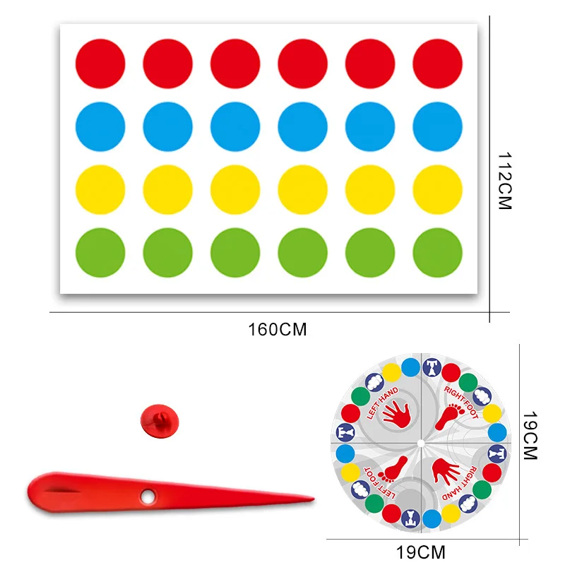 Hot-Selling Twister Game, Clas – обзор и цена Party Games Physical