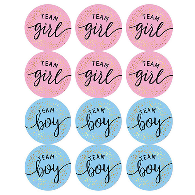 60Pcs Gender Reveal Stickers f – обзор и цена Party Games Baby Shower