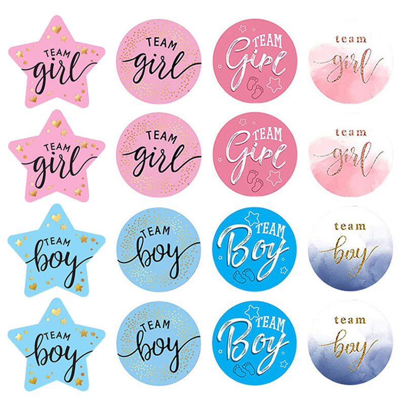 60Pcs Gender Reveal Stickers f – обзор и цена Party Games Baby Shower