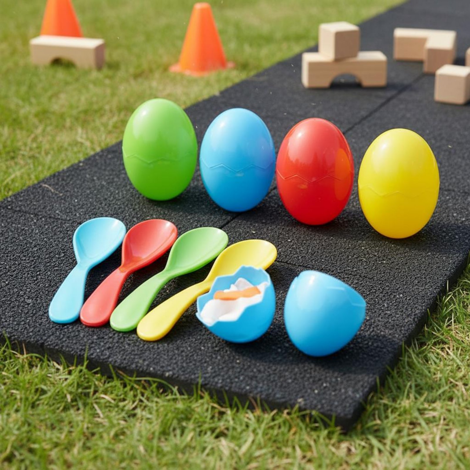 4 Sets Oval and Spoon Challeng – обзор и цена Party Family Games